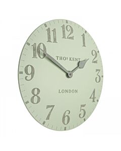 Thomas Kent - Arabic Pearl Green Large Wall Clock